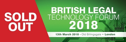 The British Legal Technology Forum 2018 