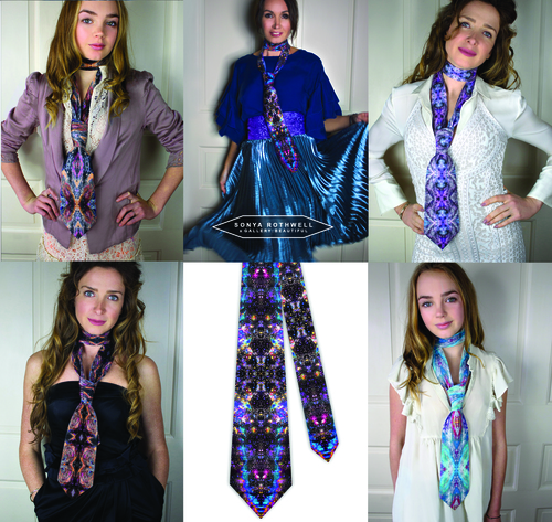 SONYA ROTHWELL LIMITED EDITION SILK TIES