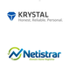 Krystal Hosting & Netistrar partnership