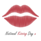 National Kissing Day Logo