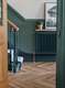 Herringbone Wood Floor Tiles Hallway
