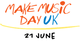Make Music Day UK 21 logo