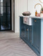 Herringbone Floor Tiles kitchen