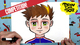 Rob's manga character 