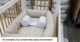 An unsafe baby sleep environment