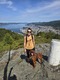 The Author with Sonja the Dog in Norway
