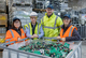 Royal Mint visits Recycling Lives 