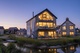 Knighton exterior at dusk 